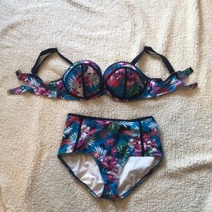 Tropical swimsuit